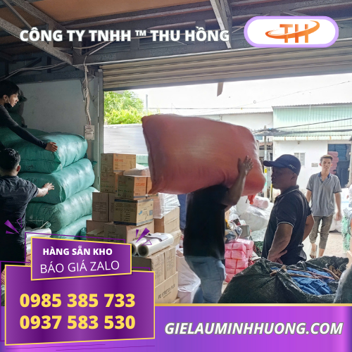 Giẻ lau dầu mỡ cho gara ô tô, xưởng cơ khí Thu Hồng chuyên sỉ giẻ lau dầu mỡ giá rẻ cho gara ô tô, xưởng cơ khí