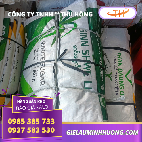 Thu Hồng cung cấp 1000 bao PP dệt đựng đường giá sỉ tại kho Thu Hồng cung cấp 1000 bao PP dệt đựng đường giá sỉ tại kho