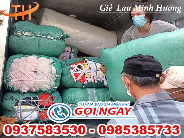 Thu Hồng giao 500kg vải lau đến Bình Dương 01