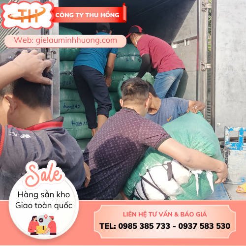 Giẻ lau màu trắng Thu Hồng giao giẻ lau màu trắng miễn phí tại TPHCM