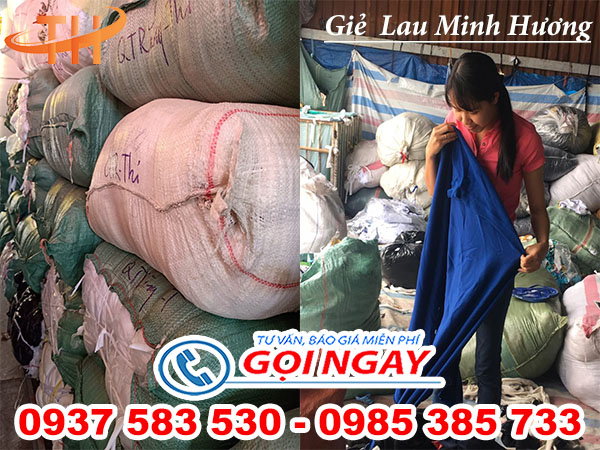 Thu Hồng lên 5000 kg giẻ lau màu giao Dĩ An, Bình Dương 03