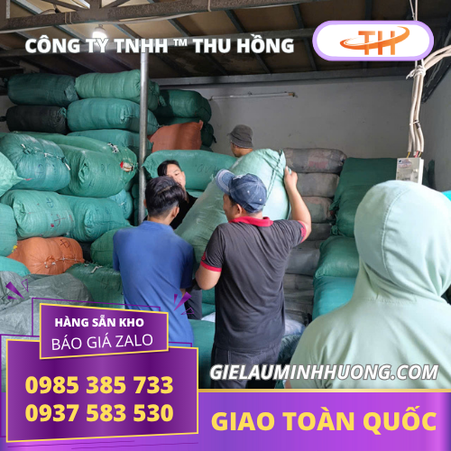 Thu Hồng ship giẻ lau sàn công nghiệp bao 50kg toàn quốc Thu Hồng ship giẻ lau sàn công nghiệp bao 50kg toàn quốc