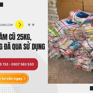 Bán bao cám cũ 25kg, 40kg, 50kg đã qua sử dụng 