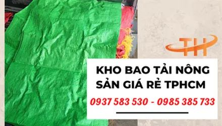 Kho bao tải nông sản - bao tải PP đóng hàng giá sỉ