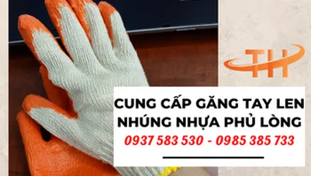 Cung cấp giá rẻ găng tay len nhúng nhựa lòng bàn tay