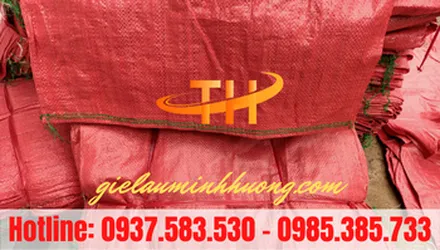 Bao tải dứa đỏ 80 x 120 đựng nông sản giá rẻ
