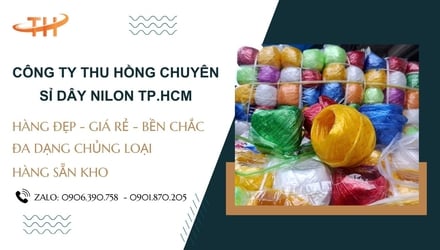 Buộc hàng bằng dây nilon sao cho chắc mà không bị tuột?