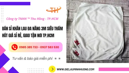 Bán sỉ khăn lau đa năng 3M siêu thấm hút giá sỉ rẻ