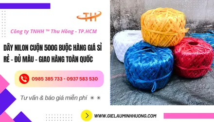 Dây nilon cuộn 500g buộc hàng giá sỉ rẻ