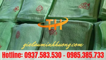 Bán khăn mầm non sợi cotton giá rẻ