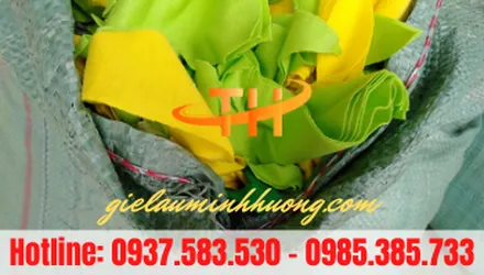Vải vụn không bụi dồn bao cát tập võ giá rẻ