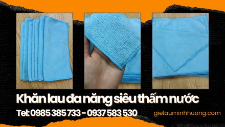 Khăn lau đa năng siêu thấm nước giá rẻ tận xưởng