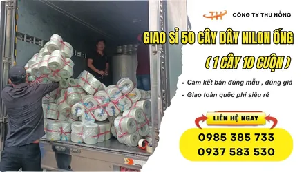 Giao sỉ 50 cây dây nilon ống
