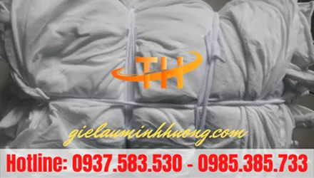 Bán giẻ lau công nghiệp màu trắng giá rẻ tại Vũng Tàu