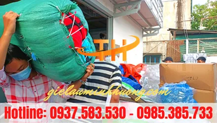 Giẻ lau, vải vụn hàng xưởng giá rẻ tại TPHCM