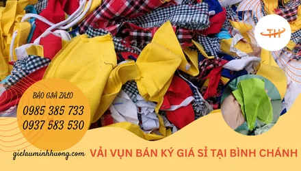 Tìm mua vải vụn bán ký giá sỉ tại Bình Chánh