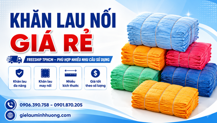 Bán khăn lau nối giá rẻ freeship TPHCM
