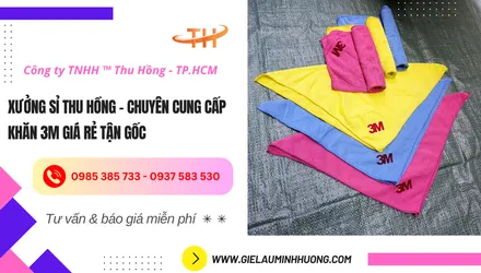 Xưởng sỉ khăn Microfiber 3M giá rẻ