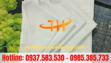 Cung cấp khăn vuông trắng trơn giá rẻ tại Bình Chánh