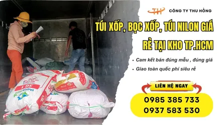 Túi xốp, bọc xốp, túi nilon giá rẻ tại kho