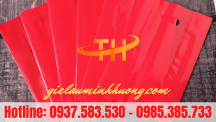 Túi hột xoài dẻo màu đỏ giá rẻ, đủ kích thước
