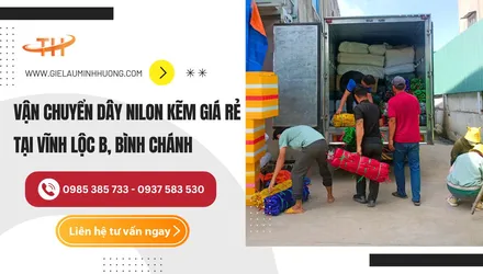 Vận chuyển dây nilon kẽm giá rẻ Vĩnh Lộc B, Bình Chánh
