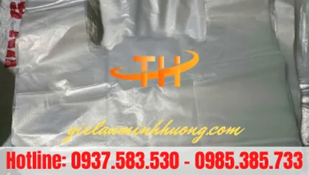 Bỏ sỉ túi xốp trắng 2 quai giá rẻ nhất TPHCM