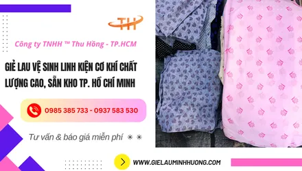 Giẻ lau vệ sinh linh kiện cơ khí chất lượng cao