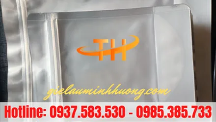 Sỉ rẻ túi zip bạc 1 mặt đủ size thông dụng
