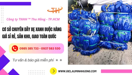 Cơ sở chuyên dây bẹ xanh buộc hàng giá sỉ rẻ