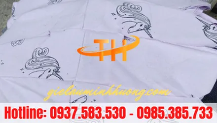 Bán sỉ cân theo ký vải lau nhiều lớp đủ màu đẹp
