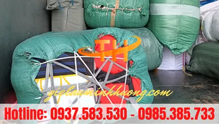 Thu Hồng giao 500kg vải lau đến Bình Dương