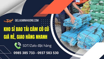Kho bao tải cám cò cũ số lượng lớn giá rẻ, giao hàng nhanh