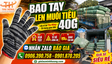 Bao tay len muối tiêu 40g Thu Hồng giá sỉ siêu rẻ
