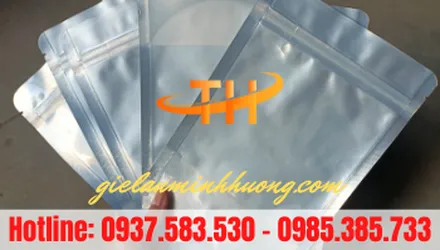 Bỏ sỉ túi zipper bạc đủ size Q5