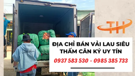 Địa chỉ cung cấp vải lau công nghiệp siêu thấm hút cân ký