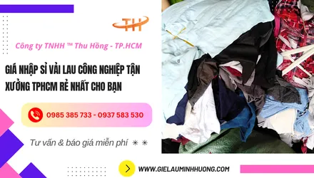 Giá nhập sỉ vải lau công nghiệp tận xưởng TPHCM rẻ nhất