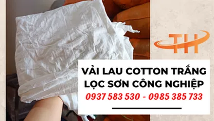 Vải lau lọc sơn không bụi cân ký giá rẻ