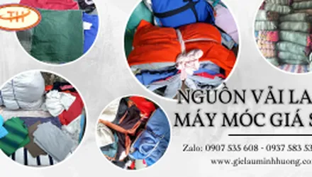 Nguồn vải lau máy móc chất lượng, giá sỉ ổn định cho khách mua lâu dài