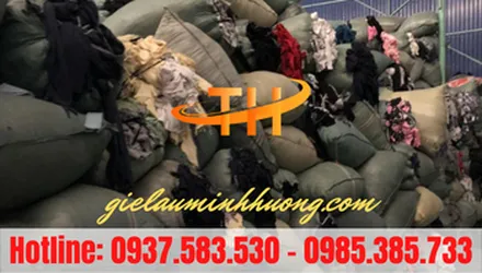 Xưởng bán giẻ lau vải vụn Minh Hương