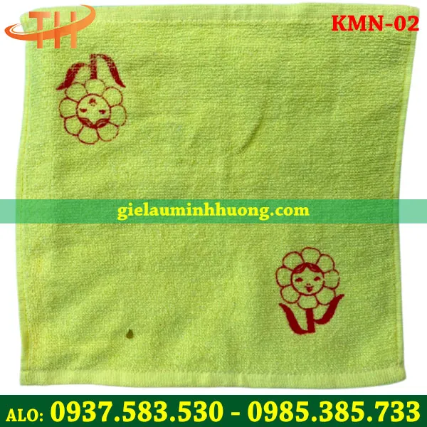 Khăn mặt mầm non sợi cotton 02