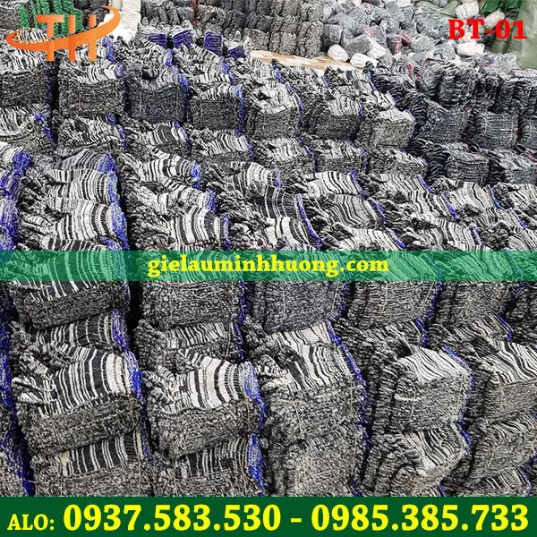 Bao tay len màu muối tiêu