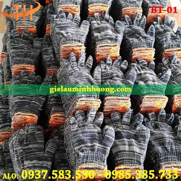 Bao tay len màu muối tiêu