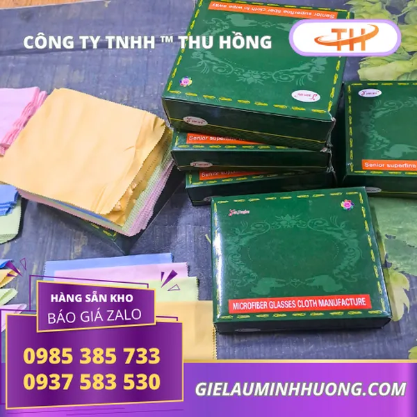 Khăn lau mắt kính Microfiber 