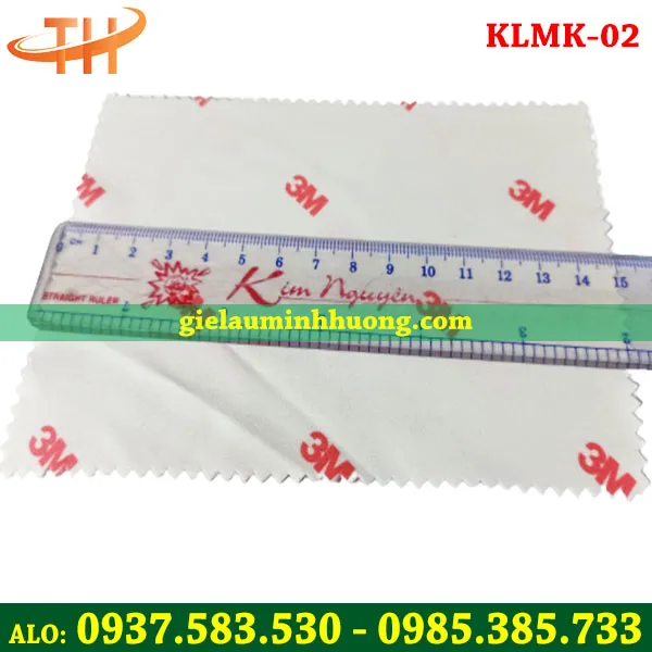 Khăn lau mắt kính in chữ 3M 