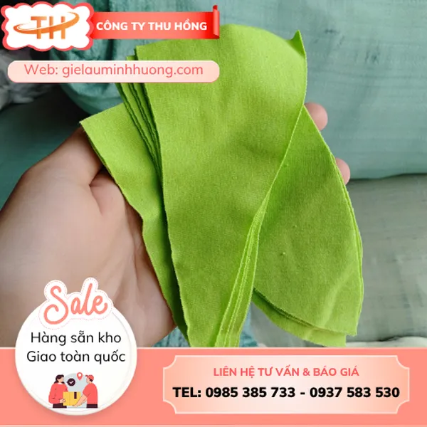 Vải vụn công nghiệp dồn bao cát