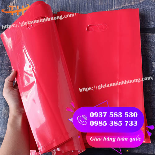 túi hột xoài pe gói hàng trơn 2 mặt