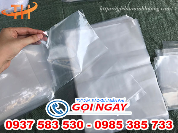 Túi nhựa dẻo PE trong suốt