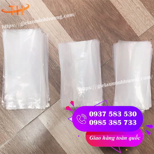 túi nilon pe trong kích thước đa dạng