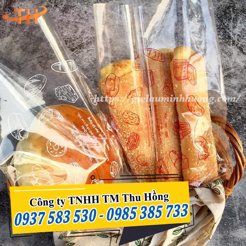 Túi nilong PE đủ kích thước đựng thực phẩm